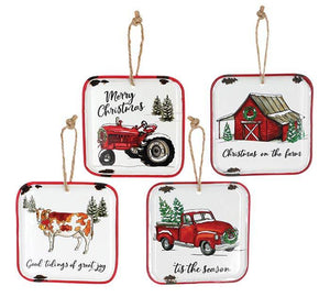 Farm Scene Ornament